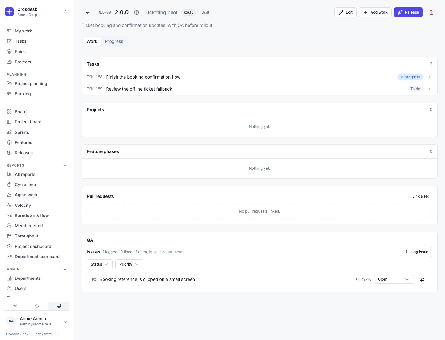Release QA